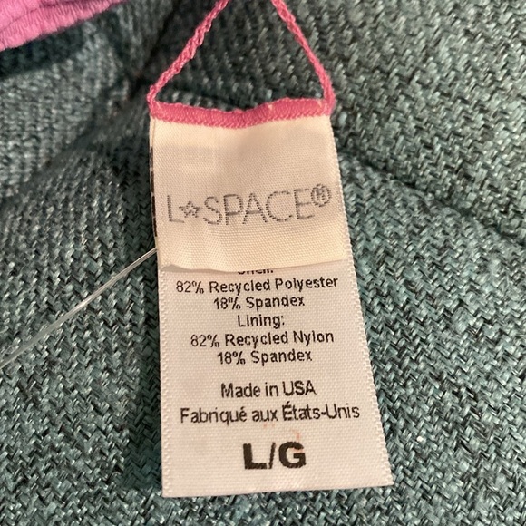 L Space Fisher O-Ring Bikini Top Sz. Large - Picture 4 of 8